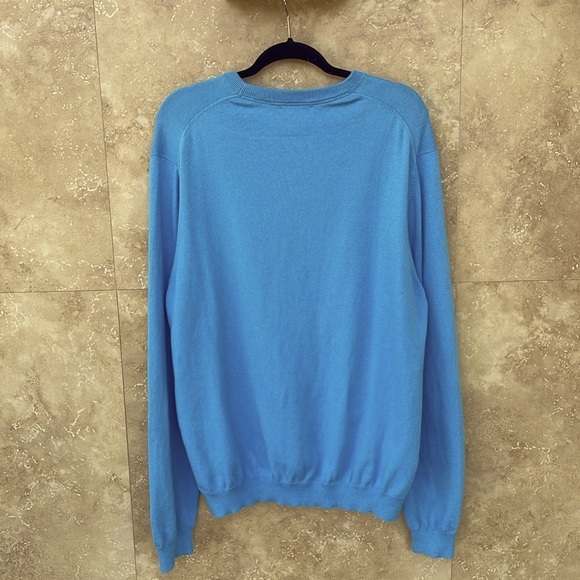 Brooks Brothers 346 Men’s Sweater Pullover Long Sleeve Cotton Cashmere Size XL - Picture 3 of 13